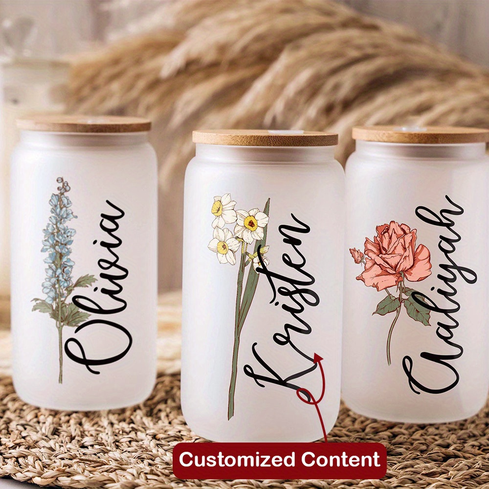 Coffee Equipment With Name - Персонализированный стакан для кофе со льдом