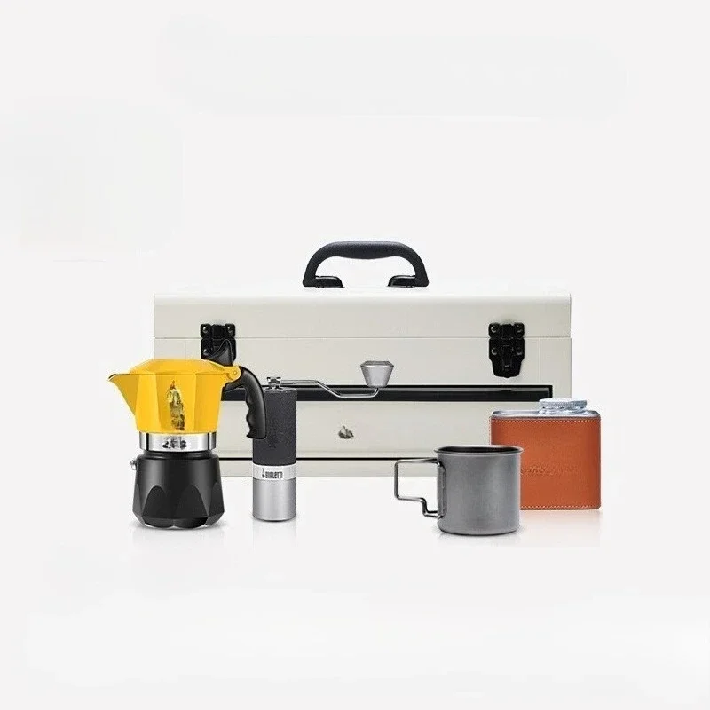 Coffee.Equipment Parts - Набор для кемпинга: кофеварка Мока, подарочная