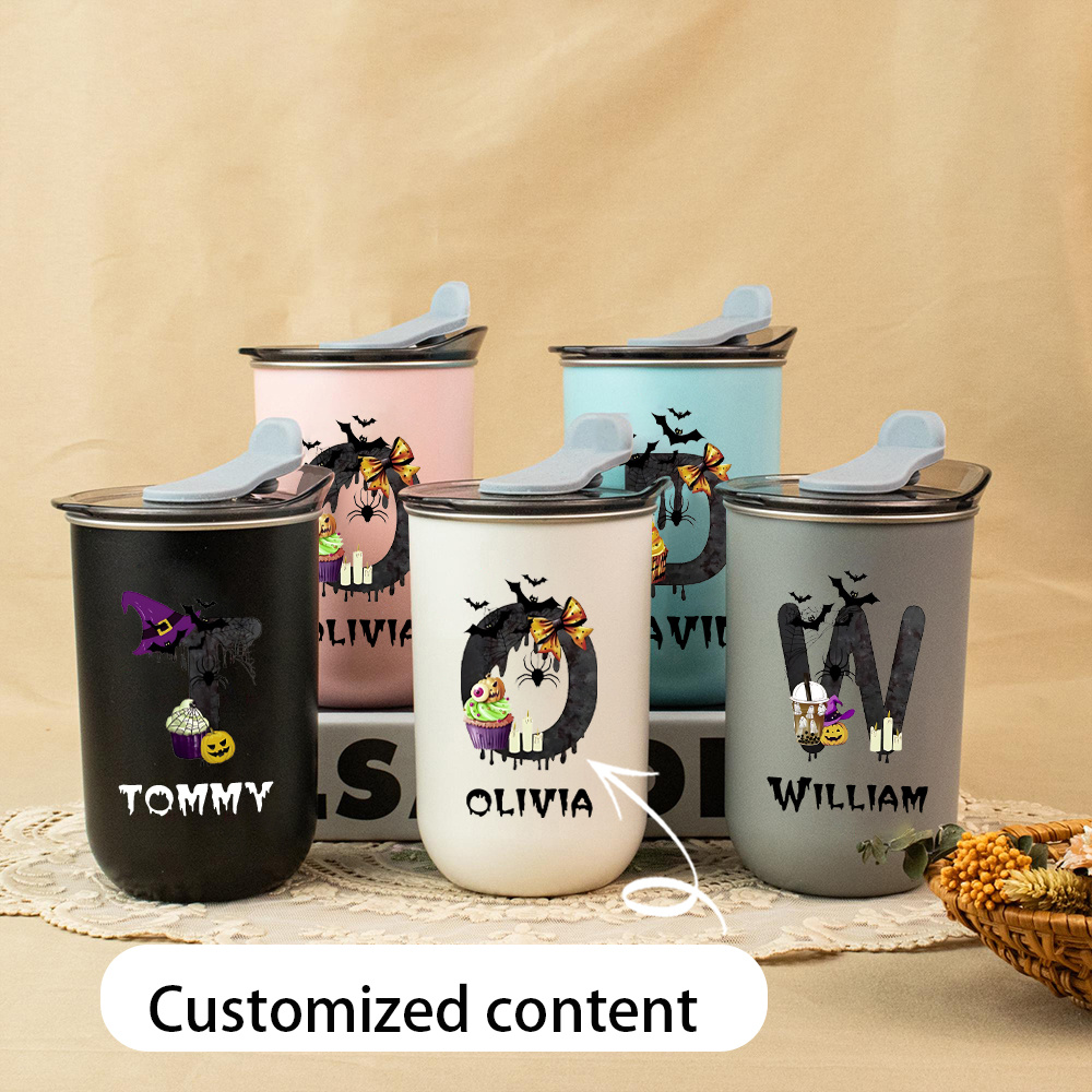 Coffee Equipment With Name - Персонализированный дорожный термос из нержавеющей стали