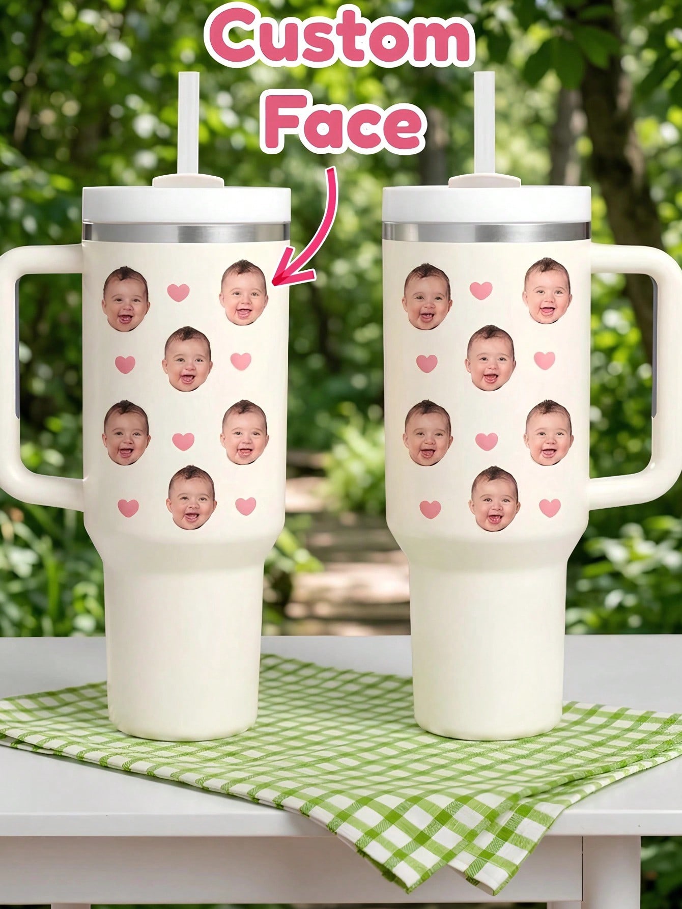 Coffee Equipment With Name - Персонализированная термокружка с фото и именем,